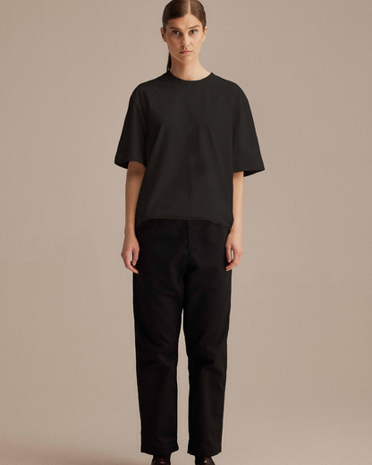 Relaxed Tee Smør Black