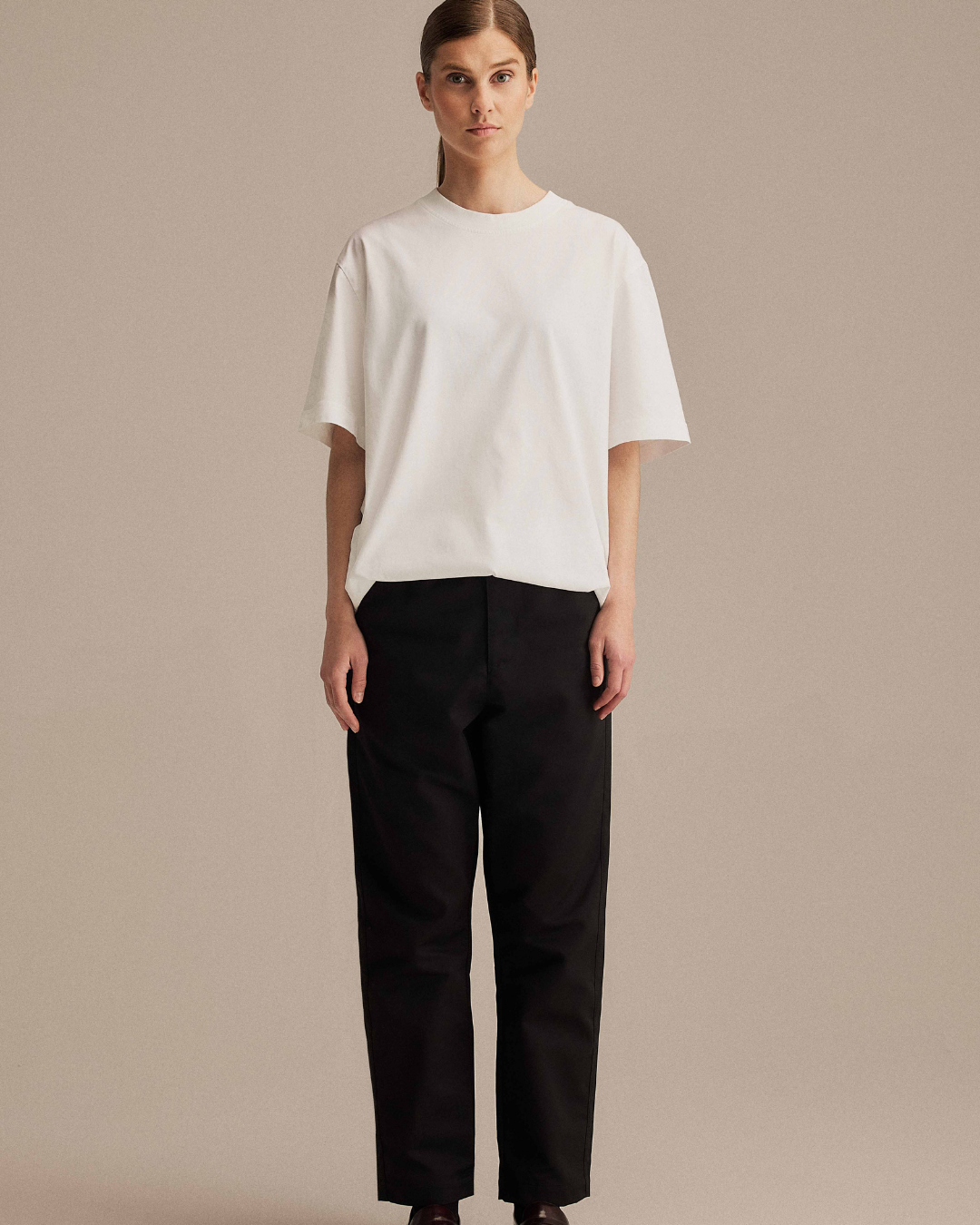 Relaxed Tee Smør White