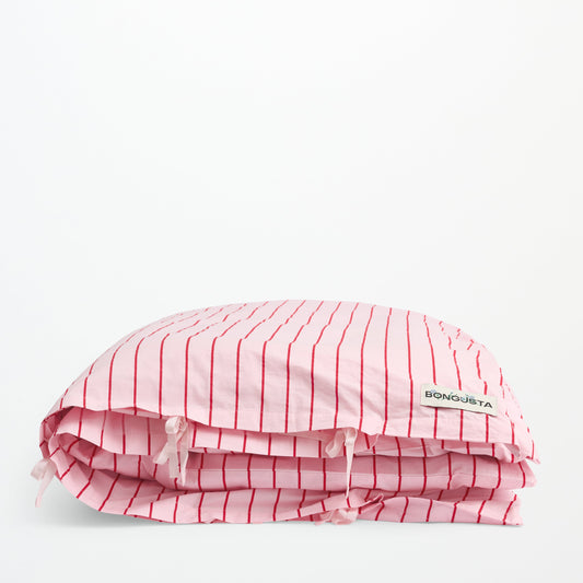 Bongusta Percale Dynebetræk Baby Pink & Ski Patrol