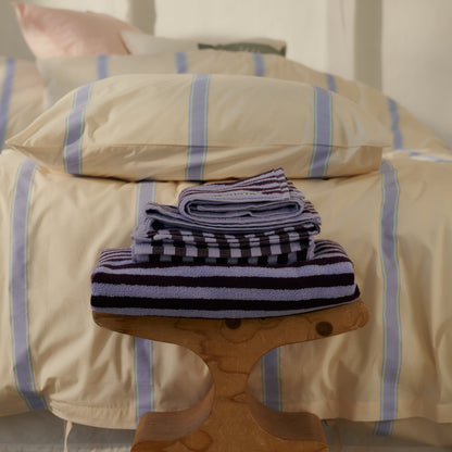 Funda de almohada Bongusta Percal Marfil, Lavanda y Menta