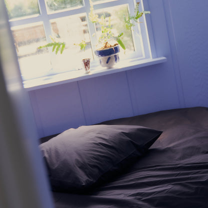 Bongusta Percale Duvet Cover Coffee