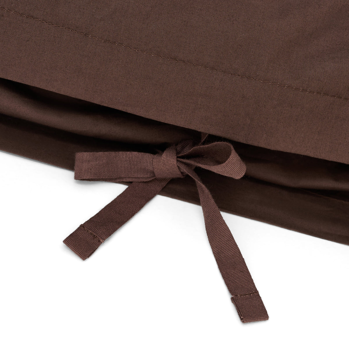 Bongusta Percale Duvet Cover Coffee
