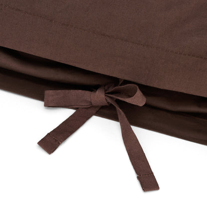 Bongusta Percale Duvet Cover Coffee