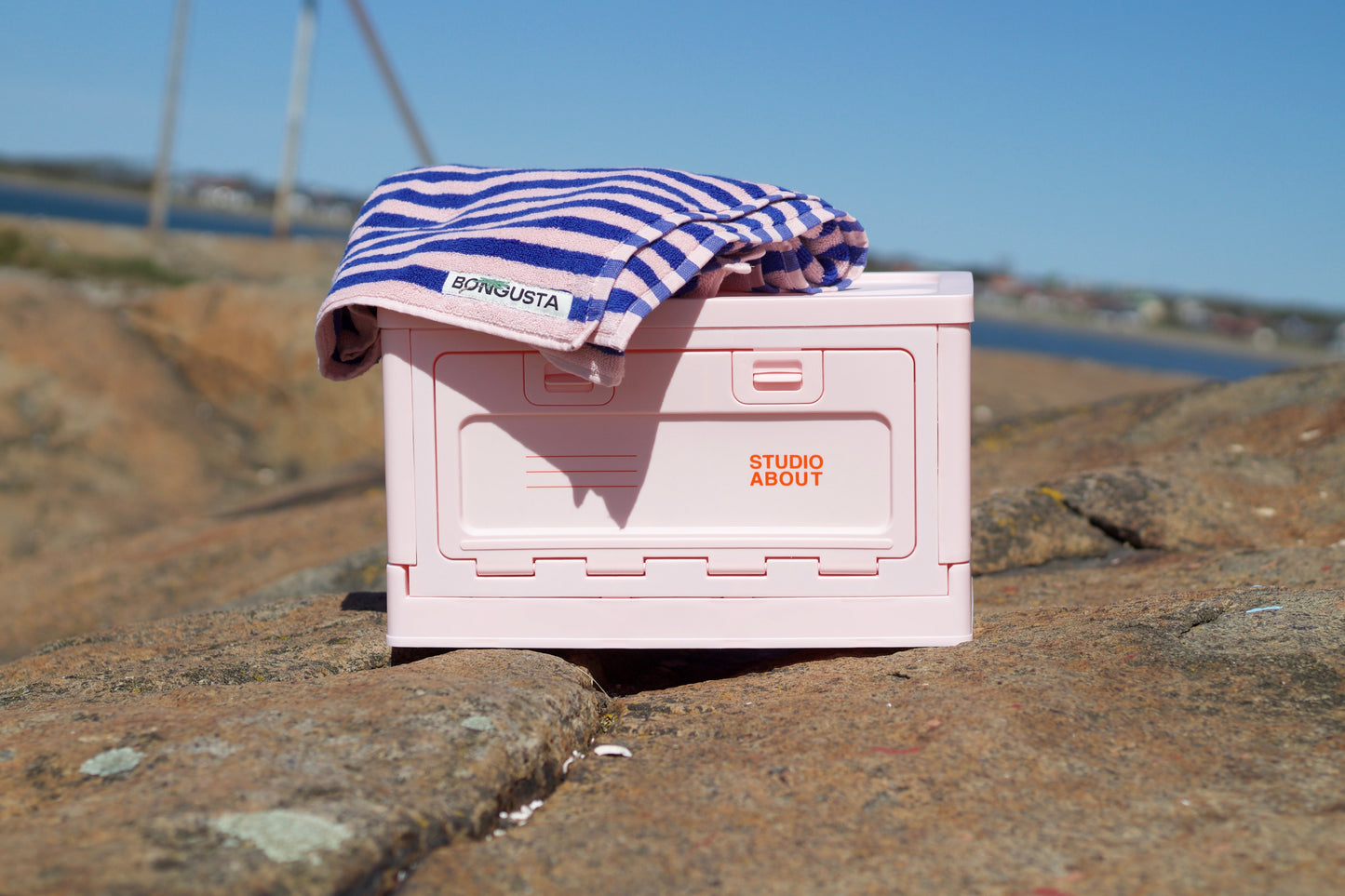 Bongusta Towels Pink & Blue