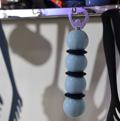 Spoleåbner Lys Denim & Marineblå