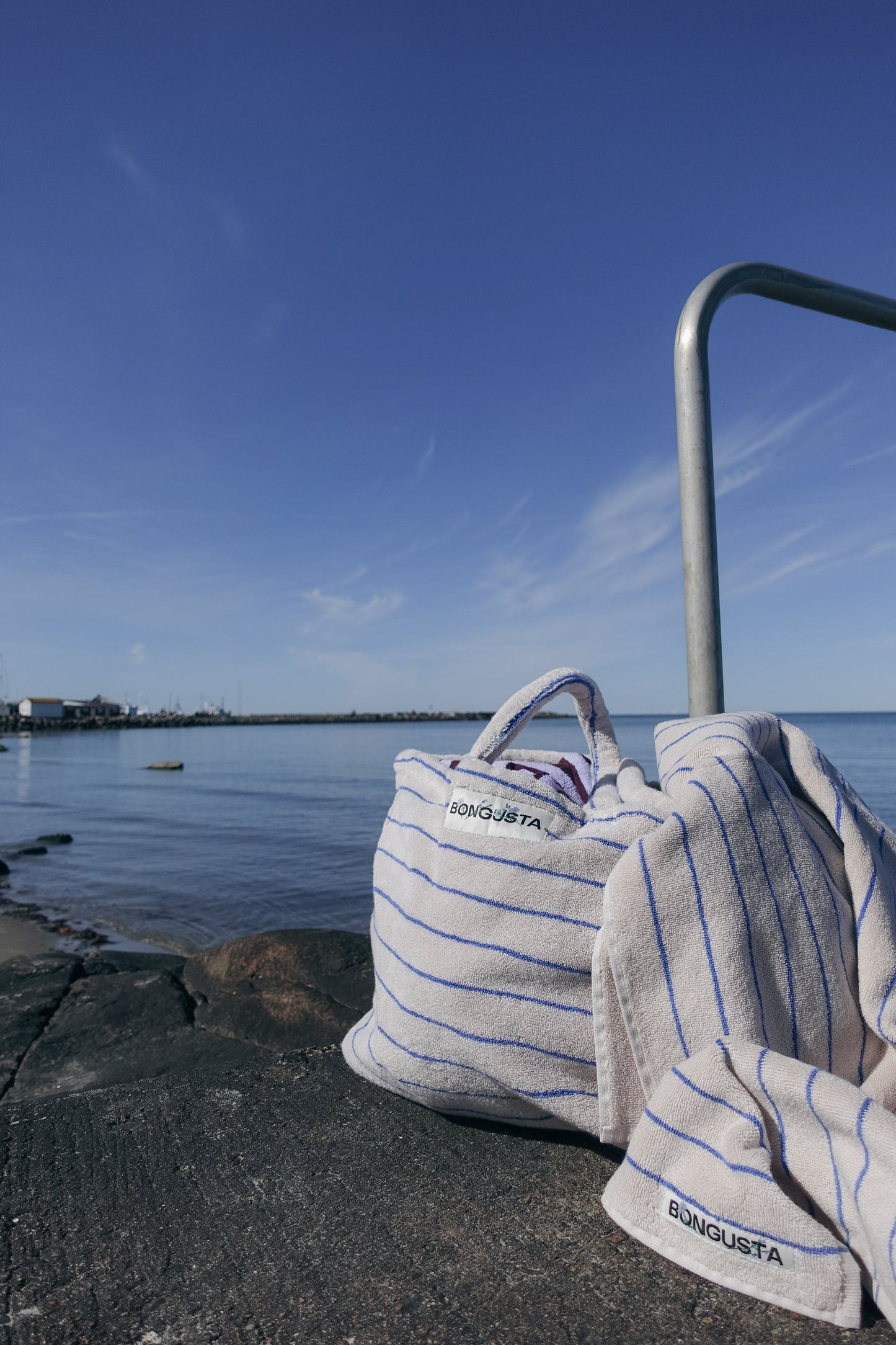 Bongusta Weekend Bag Moonbeam & Ultramarine
