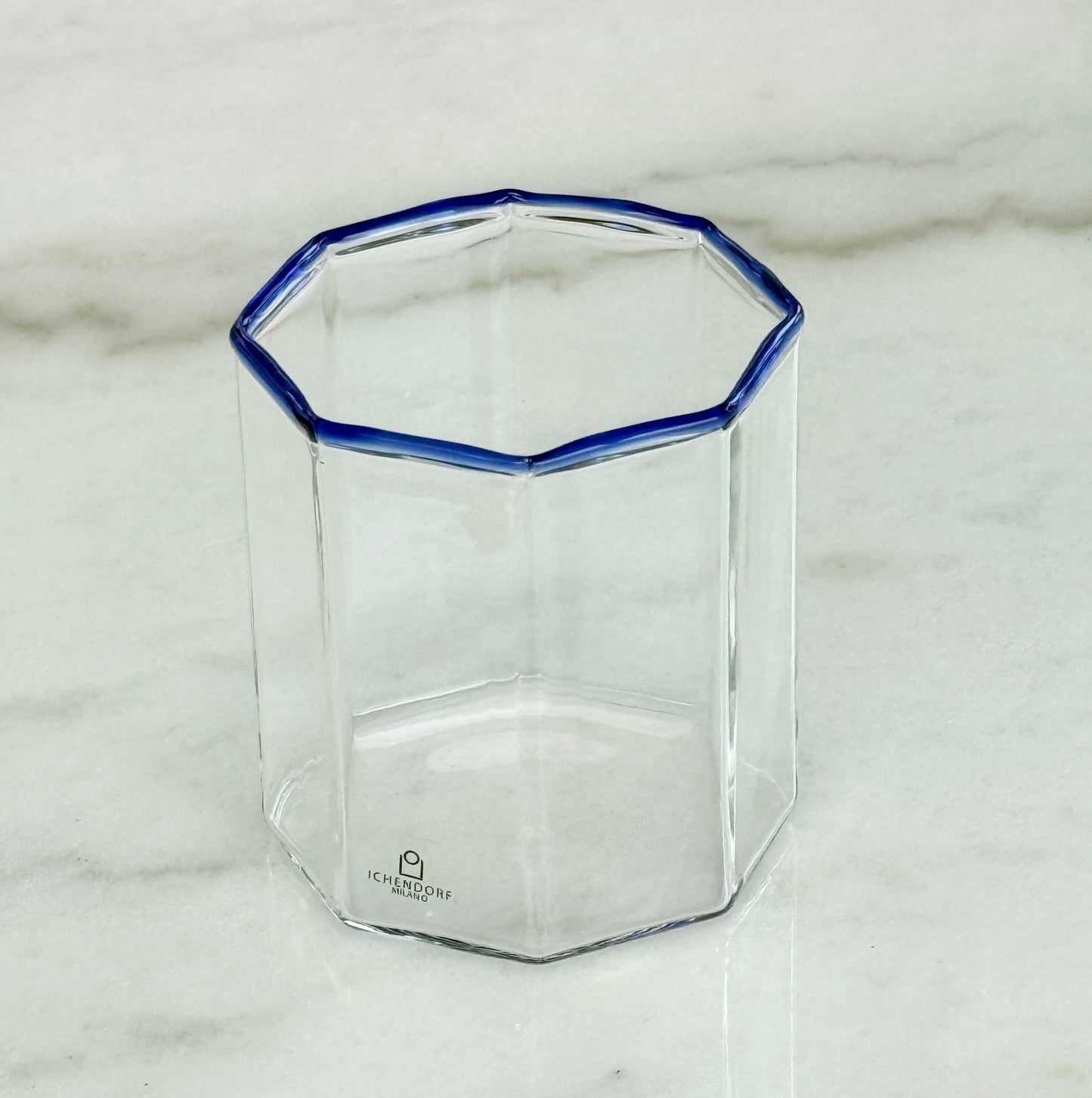 Octave Water Glass Blue