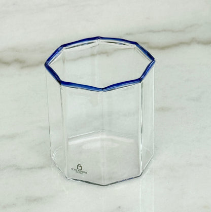 Octave Water Glass Blue
