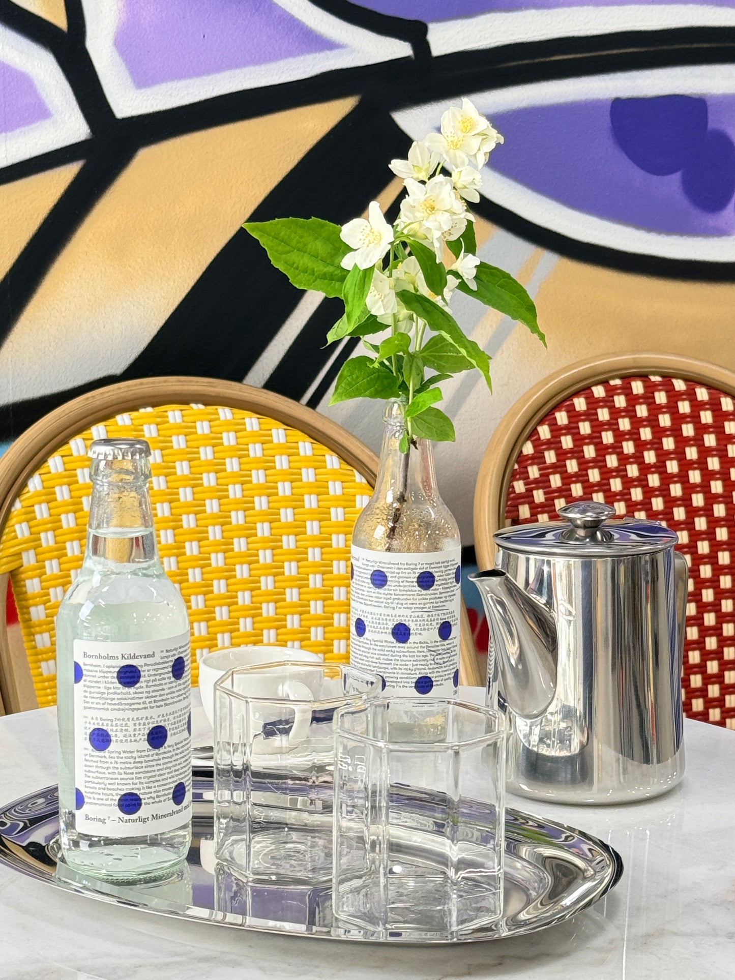 Mon Bistro Stol Rød
