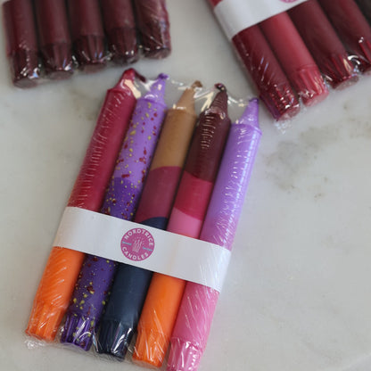 Candles Pastel Party Sunset Mix 5-p