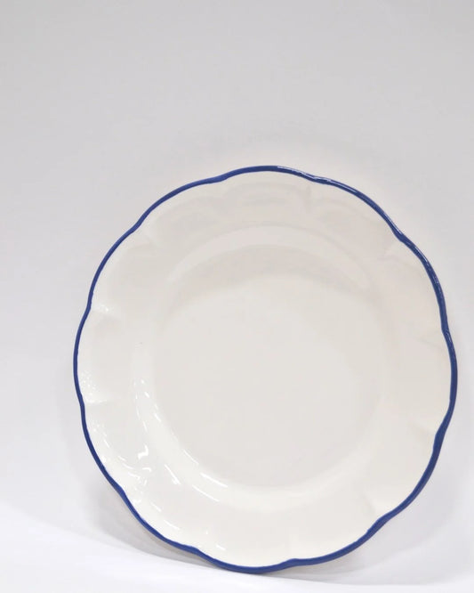Dinner Plate Blue Line