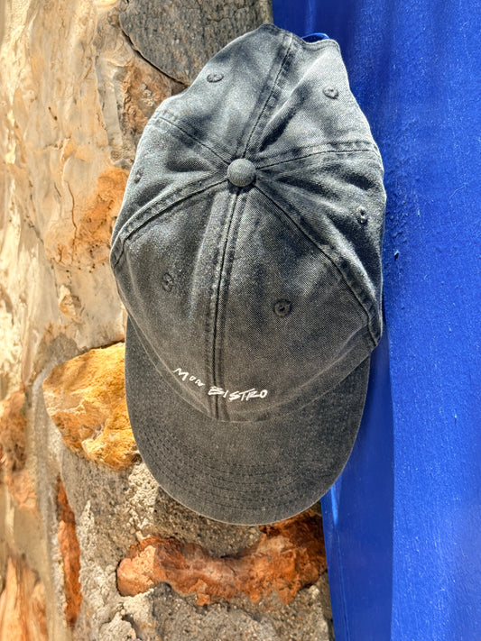 Mon Bistro Cap Off-Black