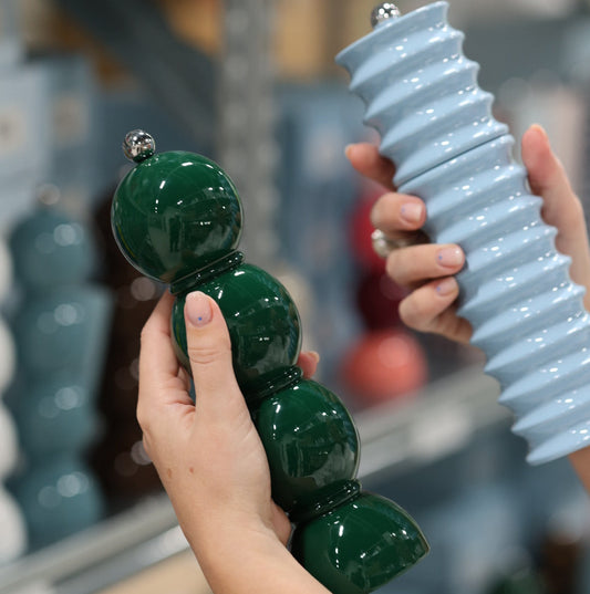 Twister Salt & Pepper Mill Light Blue