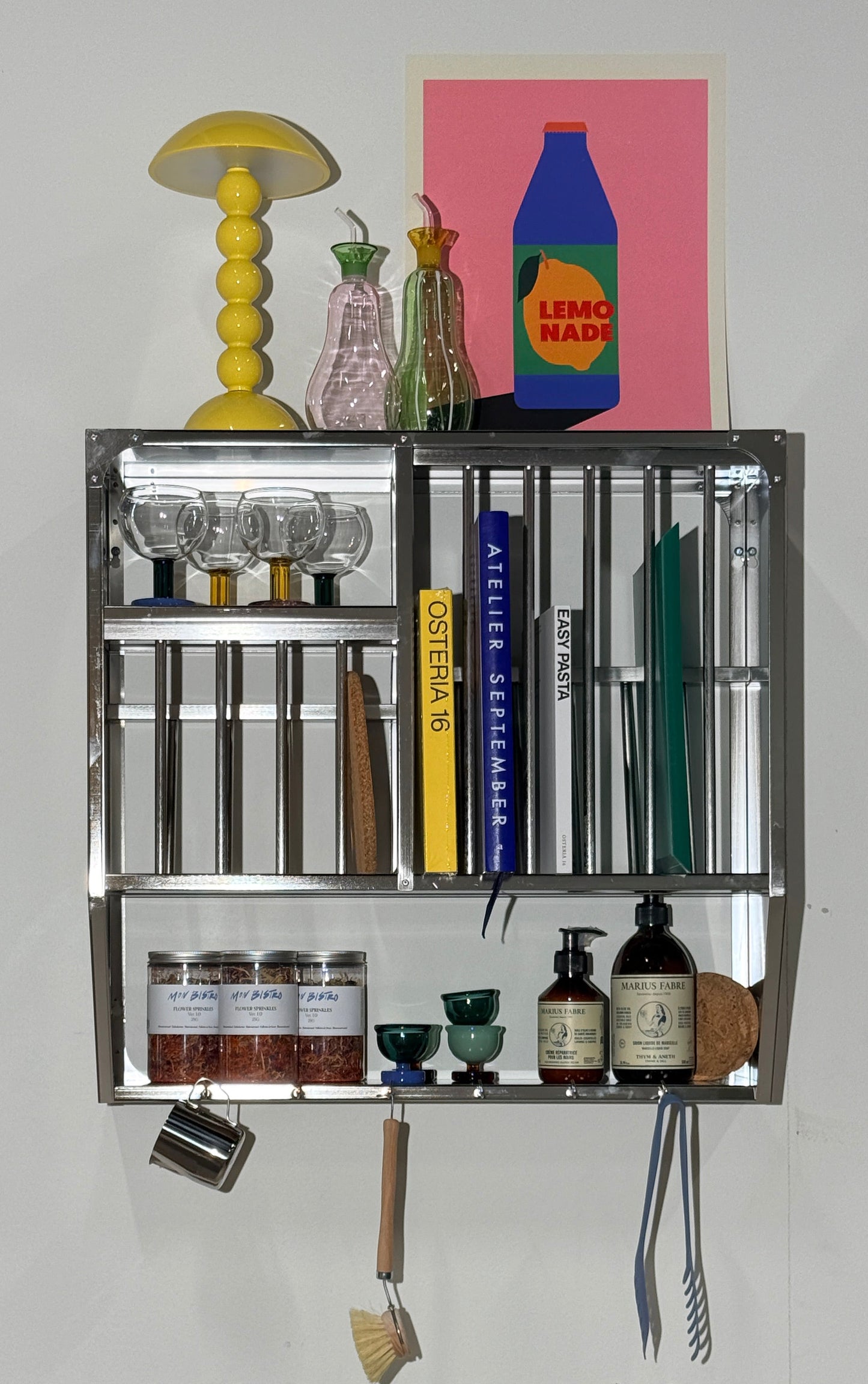 Mon Bistro Stainless Steel Kitchen Shelf