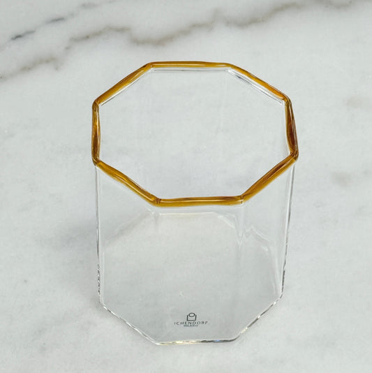 Octave Water Glass Amber