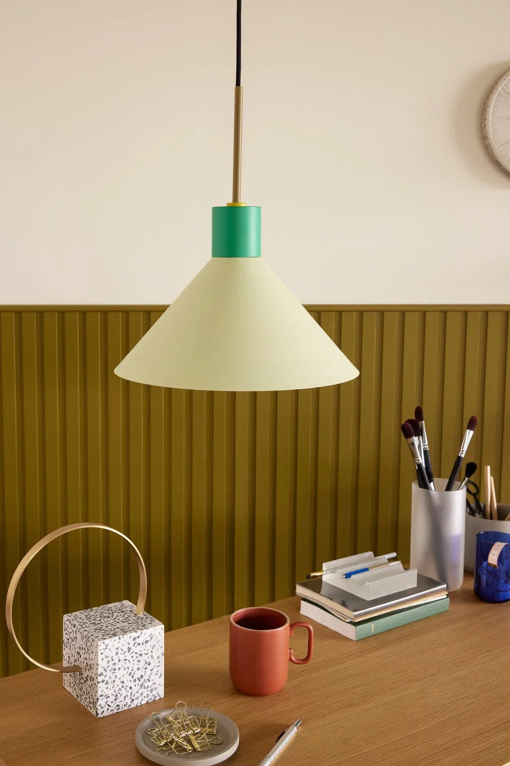 Crayon Pendant Green