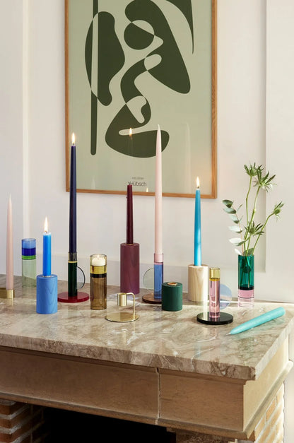 Astro Candle Holder Blue