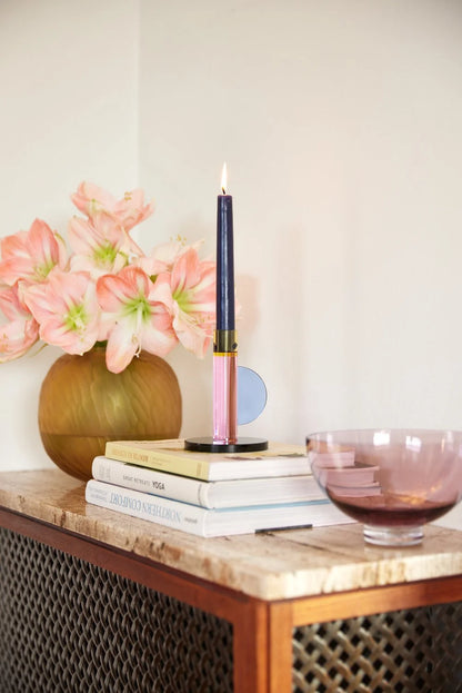 Astro Candle Holder Pink