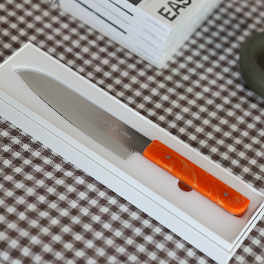 Nomi Santoku Messer Mandarine