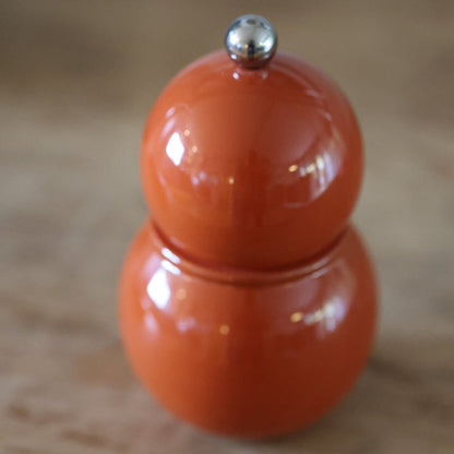 Small Bobbin Salt & Pepper Mill Orange