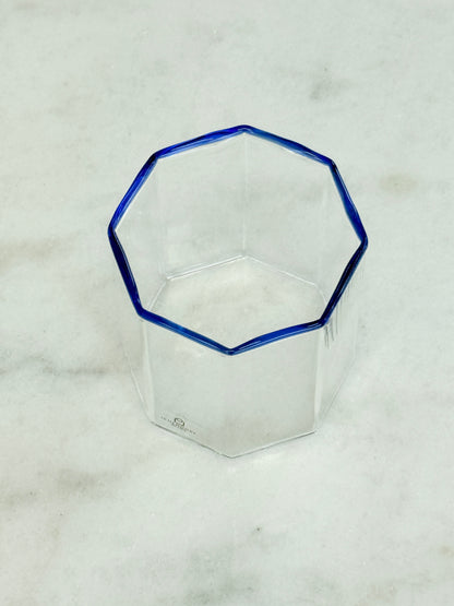 Octave Water Glass Blue