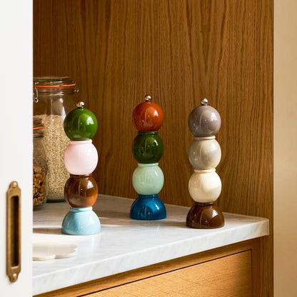 Bobbin Salt & Pepper Mill Khaki Multi