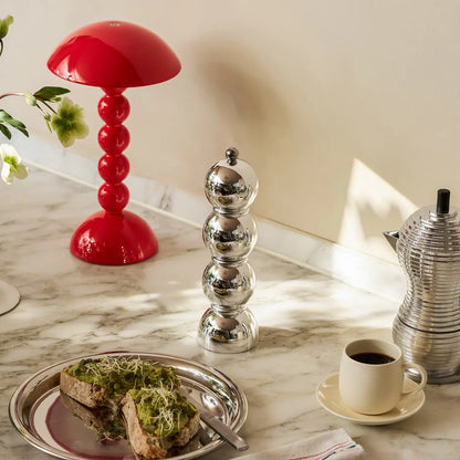 Bobbin LED-lampe rød