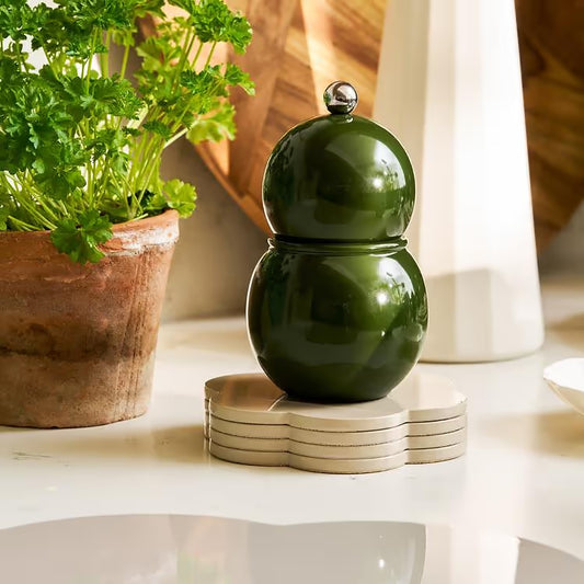 Small Bobbin Salt & Pepper Mill Khaki