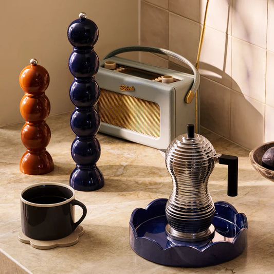 Big Bobbin Salt & Pepper Mill Navy Blue