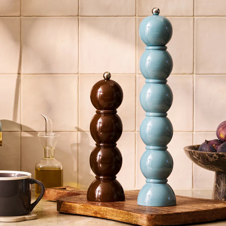 Big Bobbin Salt & Pepper Mill Light Blue