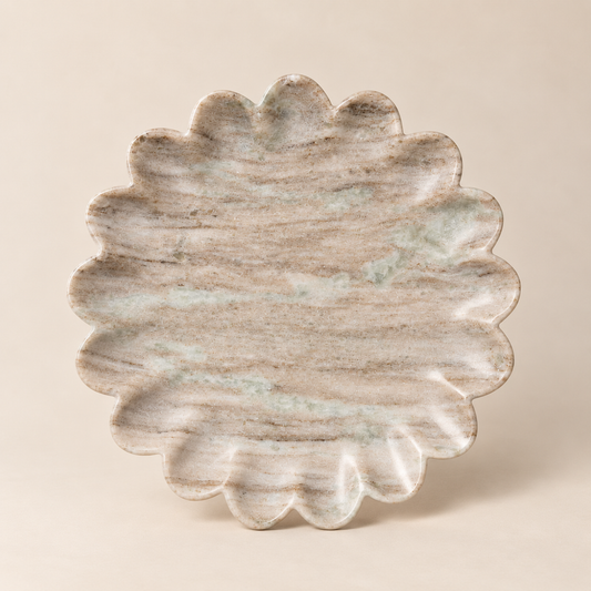Amelia Marble Deco Plate