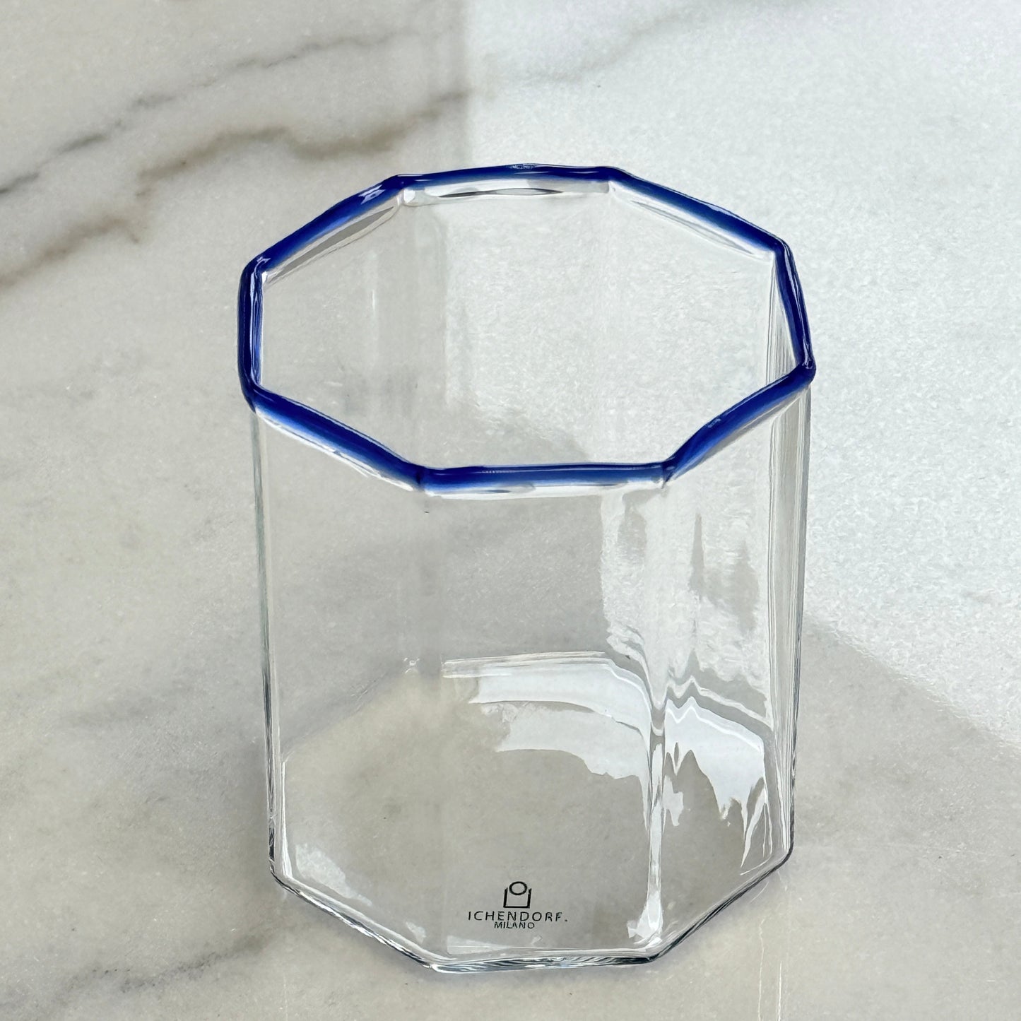 Octave Water Glass Blue