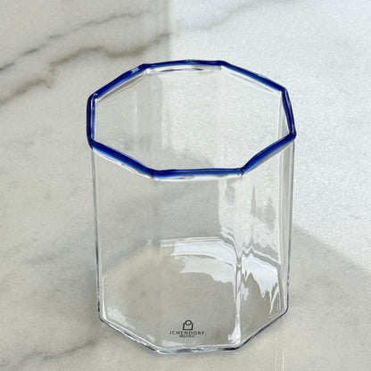 Octave Water Glass Blue