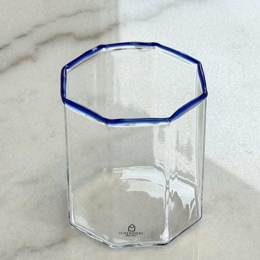 Octave Water Glass Blue