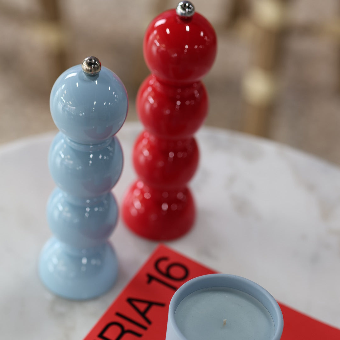 Bobbin Salt & Pepper Mill Red