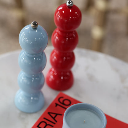 Bobbin Salt & Pepper Mill Red