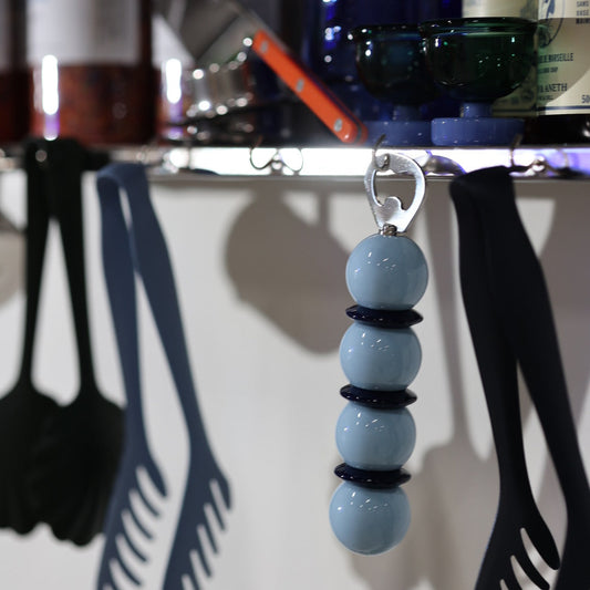 Bobbin Flaschenöffner, Hellblau & Marineblau