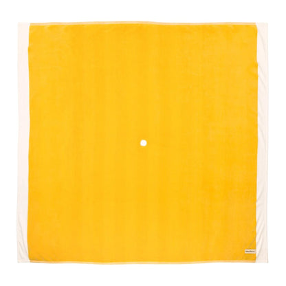 Beach Blanket Mimosa Yellow Stripe