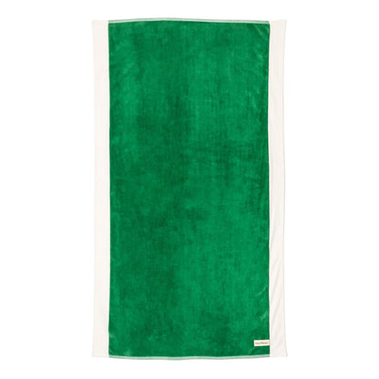 Beach Towel Canyon Green Stripe