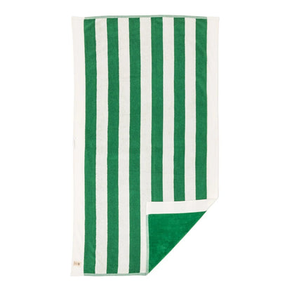 Beach Towel Canyon Green Stripe