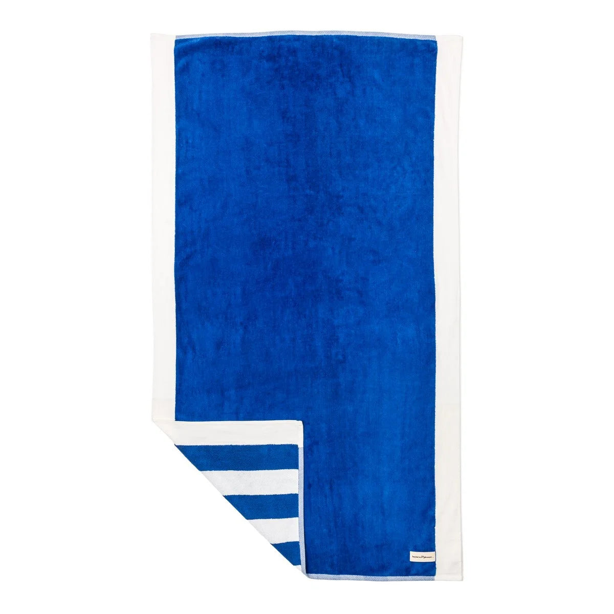 Beach Towel Mediterranean Blue Stripe