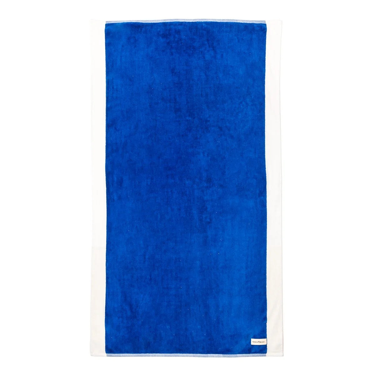 Beach Towel Mediterranean Blue Stripe
