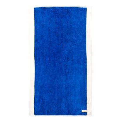 Beach Towel Mediterranean Blue Stripe