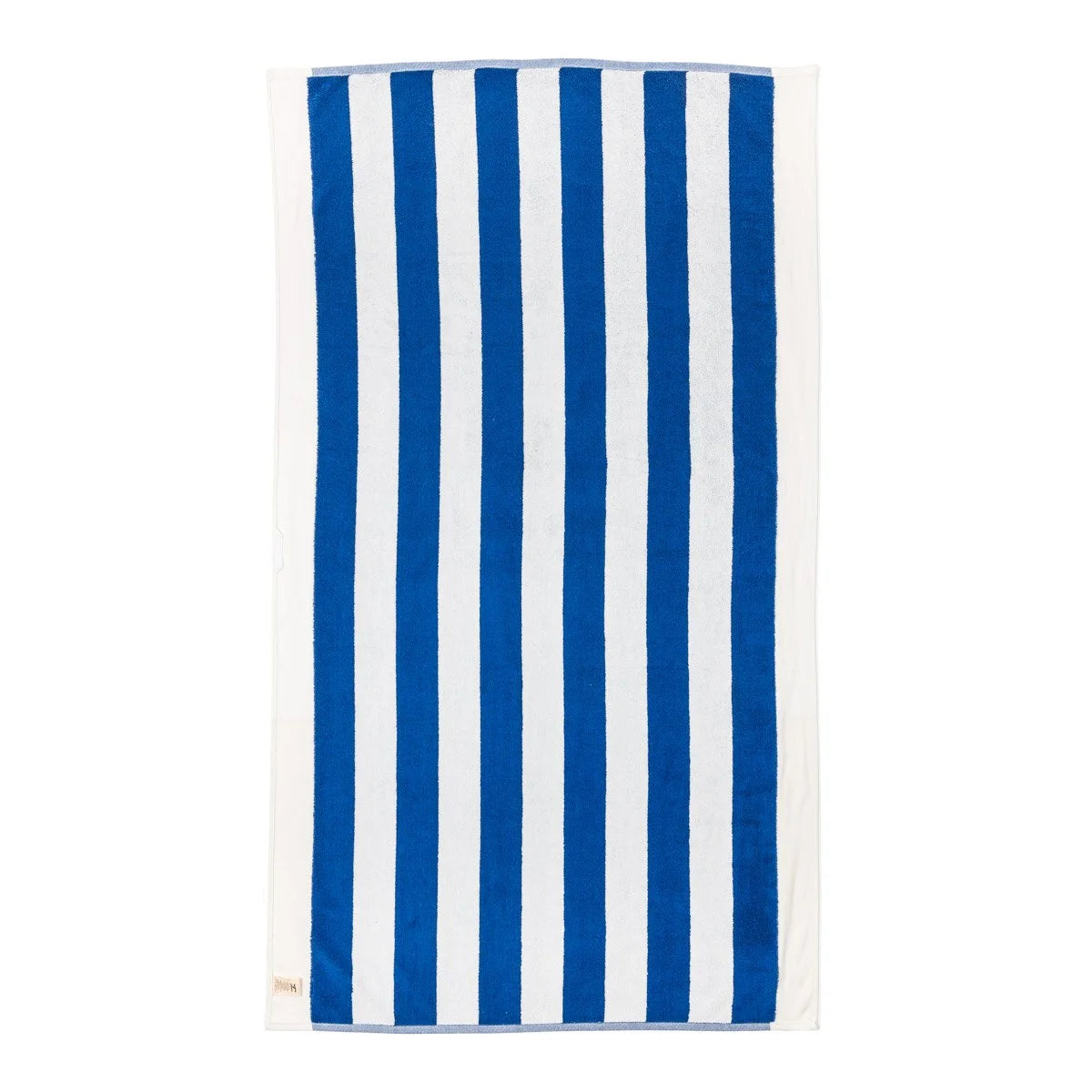 Beach Towel Mediterranean Blue Stripe