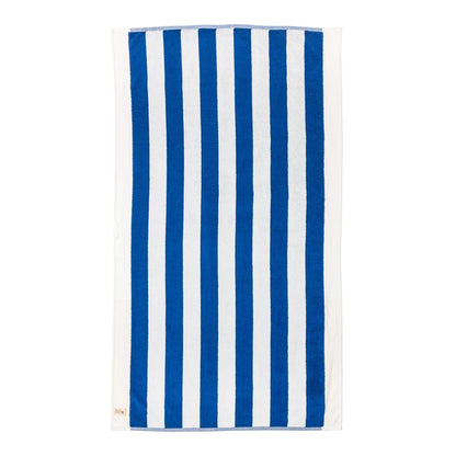 Beach Towel Mediterranean Blue Stripe