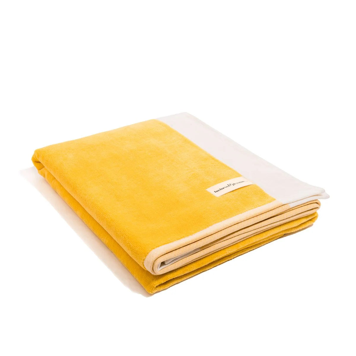Beach Towel Mimosa Yellow Stripe