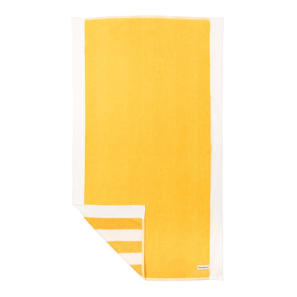 Beach Towel Mimosa Yellow Stripe