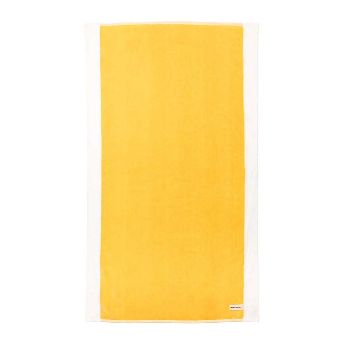 Beach Towel Mimosa Yellow Stripe