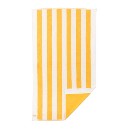 Beach Towel Mimosa Yellow Stripe