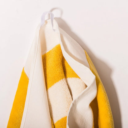 Beach Towel Mimosa Yellow Stripe